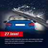 Picture of 14" Rear Wiper Blade Replacement for Honda CR-V 2011-2007 Subaru Forester 2022-2006/Outback 2019-2005 Honda Pilot 2020-2016 2008-2003 Back Windshield Wiper Blade-14B/H354
