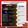 Picture of MAONO Podcast Equipment Bundle with Audio Interface and XLR Condenser Microphone, MaonoCaster with 48V Phantom Power, Bluetooth for Podcast, Streaming, Voice Over, Youtube, PC, Guitar (AME2A)