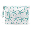 Picture of Makeup Bag, Toiletry Bag, Waterproof Large Capacity Travel Cosmetic Bag, Zipper Pouch for Women, Girls, Mom, Sister, Friends, Wet Bag, Baby Diaper Bag, Ocean Sea Shells Beach Starfish Décor