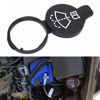 Picture of Windshield Wiper Washer Fluid Reservoir Tank Bottle Cap Cover For Chevrolet，For Buick, For Cadillac, For GMC，For Chevrolet part of the model。1PCS per package/black… (Black)