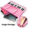 Picture of BestSounds Piano Bag, Zipper Waterproof Oxford Cloth Music Piano Accessories Book Bag Tote for Students Kids, Girls, Women, Gifts for Music Lovers Musicians (Pink)