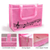 Picture of BestSounds Piano Bag, Zipper Waterproof Music Book Tote Bag Piano Accessories for Students Kids, Women, Gifts for Musicians (Pink Music)