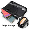 Picture of BestSounds Piano Bag, Zipper Waterproof Music Book Tote Bag Piano Accessories for Students Kids, Women, Gifts for Musicians (Black Music)