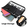 Picture of BestSounds Piano Bag, Zipper Waterproof Oxford Cloth Music Piano Accessories Book Bag Tote for Students Kids, Girls, Women, Gifts for Music Lovers Musicians (Black)
