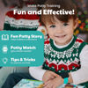 Picture of Potty Training Watch & Board Book for Kids - A Water Resistant Potty Reminder Device for Boys & Girls - Train Your Toddler with Fun Musical or Vibration Reminders and Printed Board Book (Turquoise)