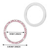 Picture of WINKA Car Engines Start Stop Accessories for Car Interior Decoration Pink 2pcs Rhinestone Diamond Sticker