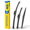 Picture of 5 PLUS Windshield Wipers Replacement For 2009-2020 Honda Fit Windshield Wipers, Original Equipment Automotive Replacement Windshield Wiper Blades 28"+14"+14"(3 Wipers)