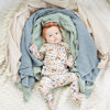 Picture of Konssy 3 Pack Muslin Swaddle Blankets for Unisex, Newborn Receiving Blanket, Large 47 x 47 inches, Soft Breathable Muslin Baby Swaddles for Boys & Girls