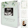 Picture of Pregnancy Journal Memory Book - 90 Pages Hardcover Pregnancy Book, Pregnancy Planner, Pregnancy Journals for First Time Moms, Baby Memory Book, Mom Book Diary, Ultrasound Baby Book Memory(Sage)