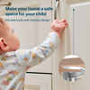 Picture of Inaya Cabinet Locks Child Safety Latches - Baby Proofing Cabinets & Drawers Locks - Child Proof Your Home - No Drilling & No Tools Required! (12 Pack)
