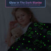 Picture of Unicorn Blanket for Girls, Glow in The Dark Blankets for Girls Kids Blankets for Girls, Personalized Blankets for Girls/Baby/Toddler, Unicorns Gifts for Girls Age 1-12, Soft Fleece Blanket 40"x 50"