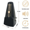 Picture of HOSEYIN Mechanical Metronome, Universal Metronome for Piano, Guitar, Violin,Drums and Other Instruments (Standard, Black)