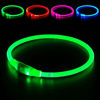 Picture of Led Dog Collar, BSEEN USB Rechargeable Flash Dog Necklace Light, Pet Safety Collar Makes Your Beloved Dogs Be Seen at Night for Small Medium Large Dogs