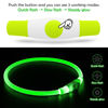 Picture of Led Dog Collar, BSEEN USB Rechargeable Flash Dog Necklace Light, Pet Safety Collar Makes Your Beloved Dogs Be Seen at Night for Small Medium Large Dogs