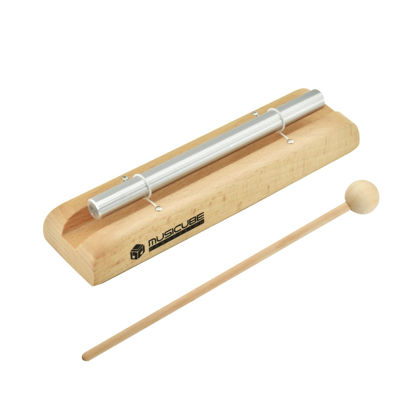 Picture of MUSICUBE Meditation Chime G-Tone Chime Wooden Hand-held Chimes for Classroom Management, Yoga, Meeting and Sound Therapy, Chime Mallet Included 110804-NEW