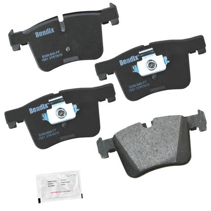 Picture of Bendix Priority1 CFM1561 Semi-Metallic Front Brake Pads for Select Models BMW 120i,220i,228i,xDrive,230i,320i,328d,328i,GT 330e,330i,428i,Gran Coupe,xDrive 430i,X3,X4