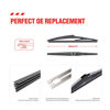 Picture of 12"(12-B) Rear Wiper Blades Fit for Honda CRV 2022-2017 Element 11-03/Nissan Murano 2021-2009 Armada 22-05 Pathfinder 12-04 Back Windshield Wiper Blades (Pack of 2)