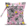 Picture of zcyxuuw Wet Bag, Wet Dry Bag, Wet Bag for Swimsuit, Travel, Beach, Pool, Diapers, Dirty Yoga Gym Clothes, Makeup Bag, Waterproof Tropical Palm Leaves Decor Jungle Palm Leaf Favors