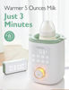 Picture of Momcozy Nutri Bottle Warmer, 9-in-1 Baby Bottle Warmer with Night Light, Accurate Temperature to Preserve Fullest Nutrients in Breast Milk, Bottle Warmers for All Bottles with Breastmilk or Formula
