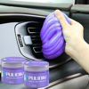 Picture of PULIDIKI Car Cleaning Gel Cleaning Putty Car Detailing Kit Car Interior Cleaner Car Slime Cleaner Dust Cleaning Supplies Car Accessories Car Gifts for Men Women Purple (2Pack)