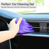 Picture of PULIDIKI Car Cleaning Gel Cleaning Putty Car Detailing Kit Car Interior Cleaner Car Slime Cleaner Dust Cleaning Supplies Car Accessories Car Gifts for Men Women Purple (2Pack)