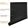 Picture of Hubulk Dog Feeding Mat,100% Waterproof Food Grade Silicone Pet Food and Water Bowl Placemat,Dishwasher, High Raised Edge to Prevent Spills,Nonslip Tray to Stop Messes on Floor（28"x18"x0.8", Black）