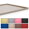 Picture of Hubulk Dog Feeding Mat,100% Waterproof Food Grade Silicone Pet Food and Water Bowl Placemat,Dishwasher, High Raised Edge to Prevent Spills,Nonslip Tray to Stop Messes on Floor（24"x16"x0.5", Taupe）