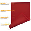 Picture of Hubulk Dog Feeding Mat,100% Waterproof Food Grade Silicone Pet Food and Water Bowl Placemat,Dishwasher, High Raised Edge to Prevent Spills,Nonslip Tray to Stop Messes on Floor（28"x18"x0.8", Red）