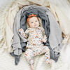 Picture of Konssy 3 Pack Muslin Swaddle Blankets for Unisex, Newborn Receiving Blanket, Large 47 x 47 inches, Soft Breathable Muslin Baby Swaddles for Boys & Girls