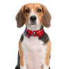 Picture of Faleela Cotton Plaid Shirt Style Dog Collar Soft Cute,Boy Dog Collar with Quick-Release Buckle,Adjustable Bow Tie Collar for Small Medium Large Dogs