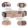 Picture of Faleela Soft &Comfy Bowtie Dog Collar,Detachable and Adjustable Bow Tie Collar,for Small Medium Large Pet (M, Brown)
