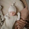 Picture of mushie Extra Soft Muslin Fitted Crib Sheet | 192 Thread Count | 28"x 52" (Retro Stripes)