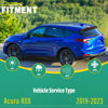 Picture of 26" 18" 12" Windshield Wiper Blades Replacement for Acura RDX 2019 2020 2021 2022 2023 Premium All Weather Front Rear Wipers Set - OEM Quality (Pack of 3)