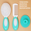 Picture of Baby Hair Brush, Cradle Cap Brush, Baby Hair Comb, Baby Hair Brush and Comb Set for Newborns & Toddlers, Baby Brush Soft Bristles, Ideal for Cradle Cap, Perfect Baby Registry Gift (Green)