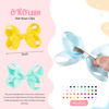 Picture of Oaoleer 40 Colors 3 Inch Hair Bows Clips Grosgrain Ribbon Bows Hair Alligator Clips Hair Barrettes Hair Accessories for Girls Toddler Infants Kids Teens Children (3inch 40color)