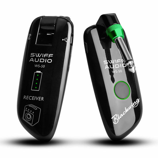 Picture of SWIFF High-Grade Electronic Guitar Wireless System Rechargeable Guitar Transmitter Receiver Support Multi Channels and Long Battery Life for Electric Musical Instruments