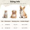 Picture of Hoewina Dog & Cat Bed, 20in Cat Beds for Indoor Cats, Calming Donut Bed for Puppy and Kitten, Washable Round Fluffy Pet Bed for Small Medium Dogs and Cats (Camel)