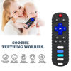 Picture of 2-Pack Silicone Baby Teething Toys, Silicone Teethers for Babies, Remote Control Shape Teething Toys, Chew Toys for Boys and Girls Teether Early Educational Sensory Toy