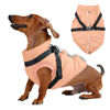 Picture of JoyDaog Dog Jacket with Harness,Fleece Lined Warm Puppy Coat for Winter,Soft Windproof Medium Dog Vest,LightOrange XL
