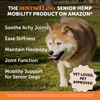 Picture of Pet Honesty Senior Hemp Hip & Joint Support, Hemp for Dogs, Mobility Support for Senior Dogs, Hemp Oil & Powder, Glucosamine, Collagen, MSM, Green Lipped Mussel, Helps Discomfort (Peanut Butter, 90)