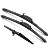 Picture of JustCar 3 wipers Replacement for 2010 2011 2012 2013 2014 2015 2016 2017 2018 2019 2022 Toyota 4Runner, Windshield Wiper Blades Original Equipment Replacement - 24"/20"/12F" (Set of 3) U/J HOOK