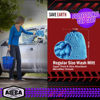 Picture of AIDEA Car Wash Mitt Microfiber2PK, Scratch-Free& Lint-Free, Premium Chenille Microfiber Wash Mitt-Blue Extra Large Size (8''X12'')