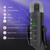 Picture of ZealSound Wireless Microphone,USB Mic for iPhone PC iPad Android Phone-Cordless Condenser Desktop Microphones with Mute Echo Monitor Volume Gain Bluetooth 2.4GHz for Podcast,ASMR,Gaming,YouTube Video