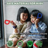 Picture of Sensory Chew Toys for Kids 4 Pack, Teething Tubes for Babies Toddlers Soft Silicone Teether Toys, Chew Sticks Sensory Chewing Necklaces for ADHD/SPD/Anxiety/Autism, Refrigerator and Dishwasher Safe