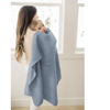 Picture of Konssy Waffle Baby Blankets, Nursery Blankets for Boys Girls, Swaddle Blankets Neutral Soft Lightweight Toddler and Kids Throw Blankets(Blue)