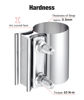 Picture of EVIL ENERGY 1.75 Inch Exhaust Clamp,1 3/4" Butt Joint Band Clamp Sleeve Coupler Stainless Steel for Pipes,Mufflers,Catalytic Converters 2PCS