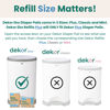 Picture of Diaper Dekor Eko Plus Refills, 2 Count | ONLY Eco-Friendly Diaper Pail Refills Made With 70% Recycled Materials | Quicker, Easier & More Cost Effective than Trash Bags | Unscented