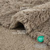 Picture of Bedsure Waterproof Dog Blankets for Medium Dogs - Calming Cat Blanket for Couch Protector Washable, Long Faux Fur Pet Throw Blanket for Puppy, Reversible Furniture Protection, 30"x40", Brown