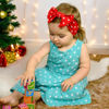 Picture of BABYGIZ Baby Girl Headbands-Infant,Toddler Cotton Handmade Hairbands with Bows Child Hair Accessories (Red with White Polka Dots)