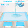 Picture of Super Absorbent Waterproof Dog and Puppy Pet Training Pad, Housebreaking Pet Pad, 50-Count Extra Middle-Size, 28’’X34’’, Blue